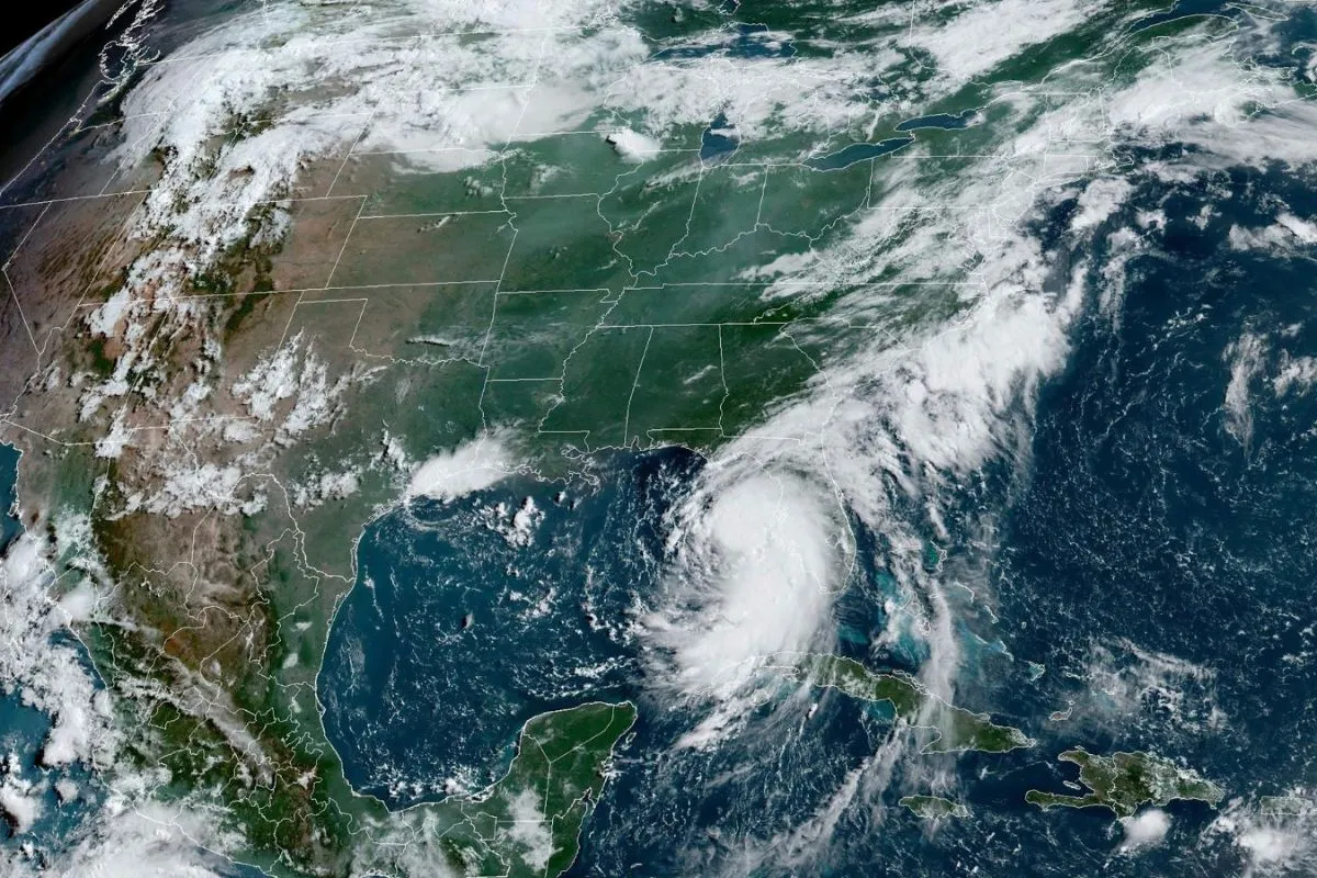 Hurricane Debby Intensifies, Slams Florida with Flooding Hurricane Debby