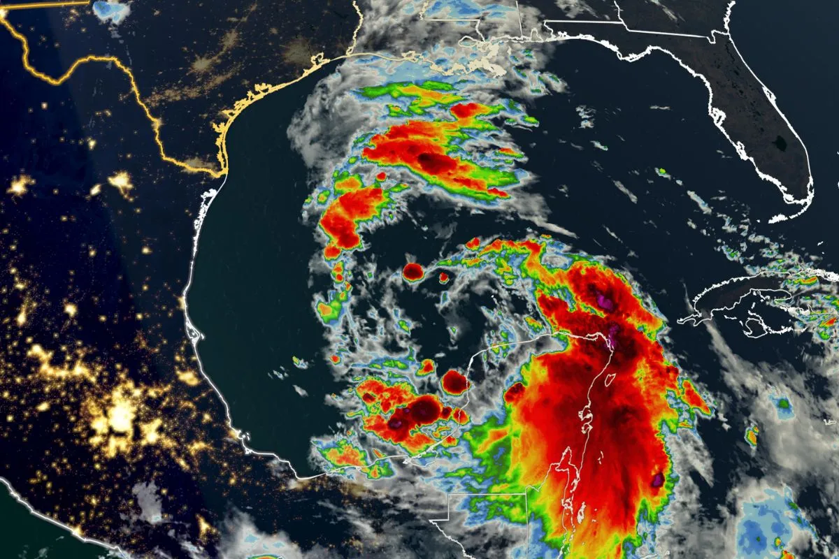 Potential Hurricane Threatens Gulf Coast Mexico and Texas Hurricane
